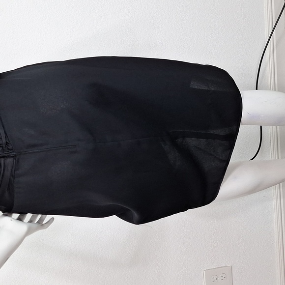 Darcy Vintage Black Romantic Whimsigoth Sweetheart Union Made Dress Size 9/10 - Picture 8 of 14